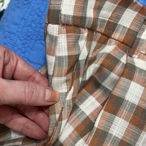 Nine West High Rise Lightweight Gingham Plaid
Preppy Shorts New Nwt Size medium - Picture 11 of 11